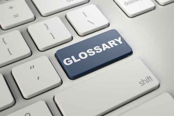 Glossary Keyboard